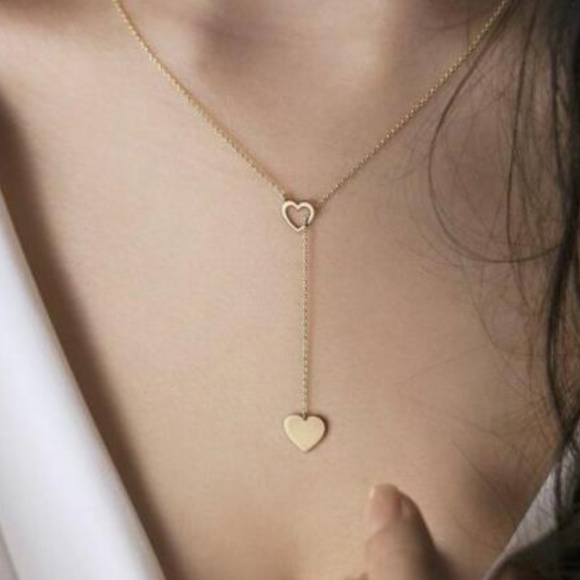 Jewelry - NEW heart lariat necklace